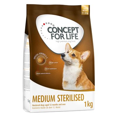 4 x 1 kg / 1.5 kg Concept for Life zum Sonderpreis!