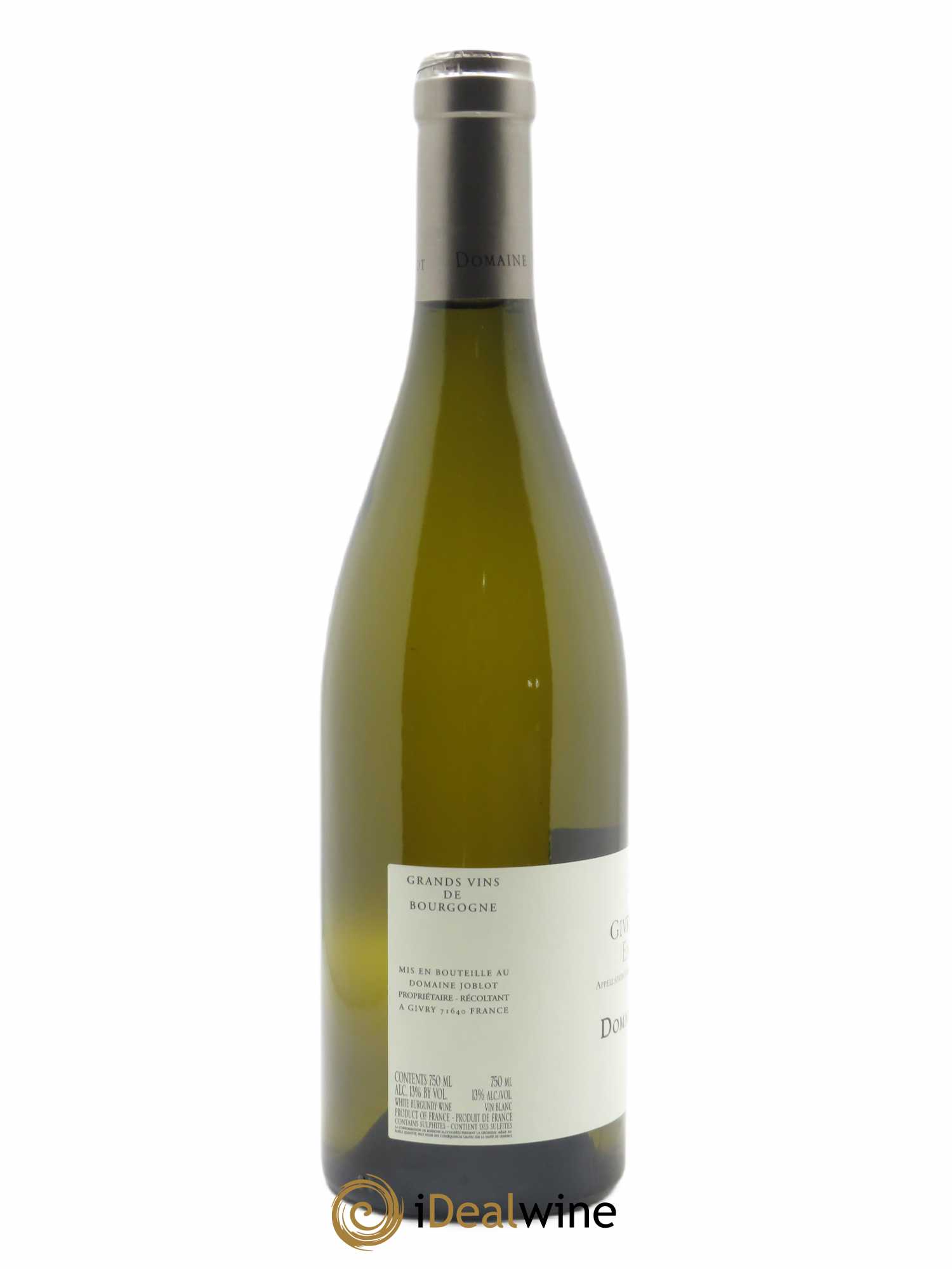 Givry 1er Cru En Veau Joblot (Domaine)  2020 - Lot de 1 Bouteille