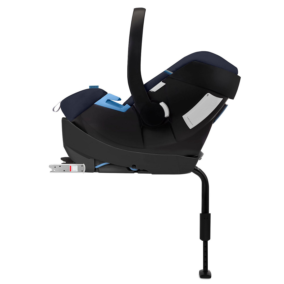 Babyschale Aton 5 inkl. Base 2-fix, Gold-Line, Deep Black