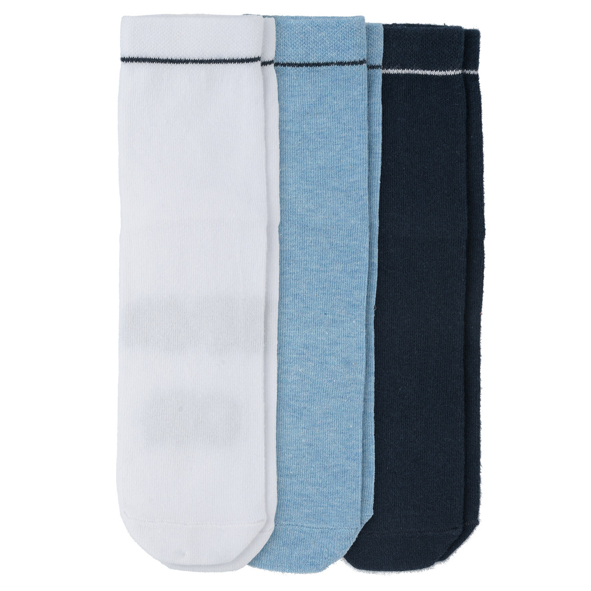 3 Paar Junge Kurzsocken mit Schriftzug