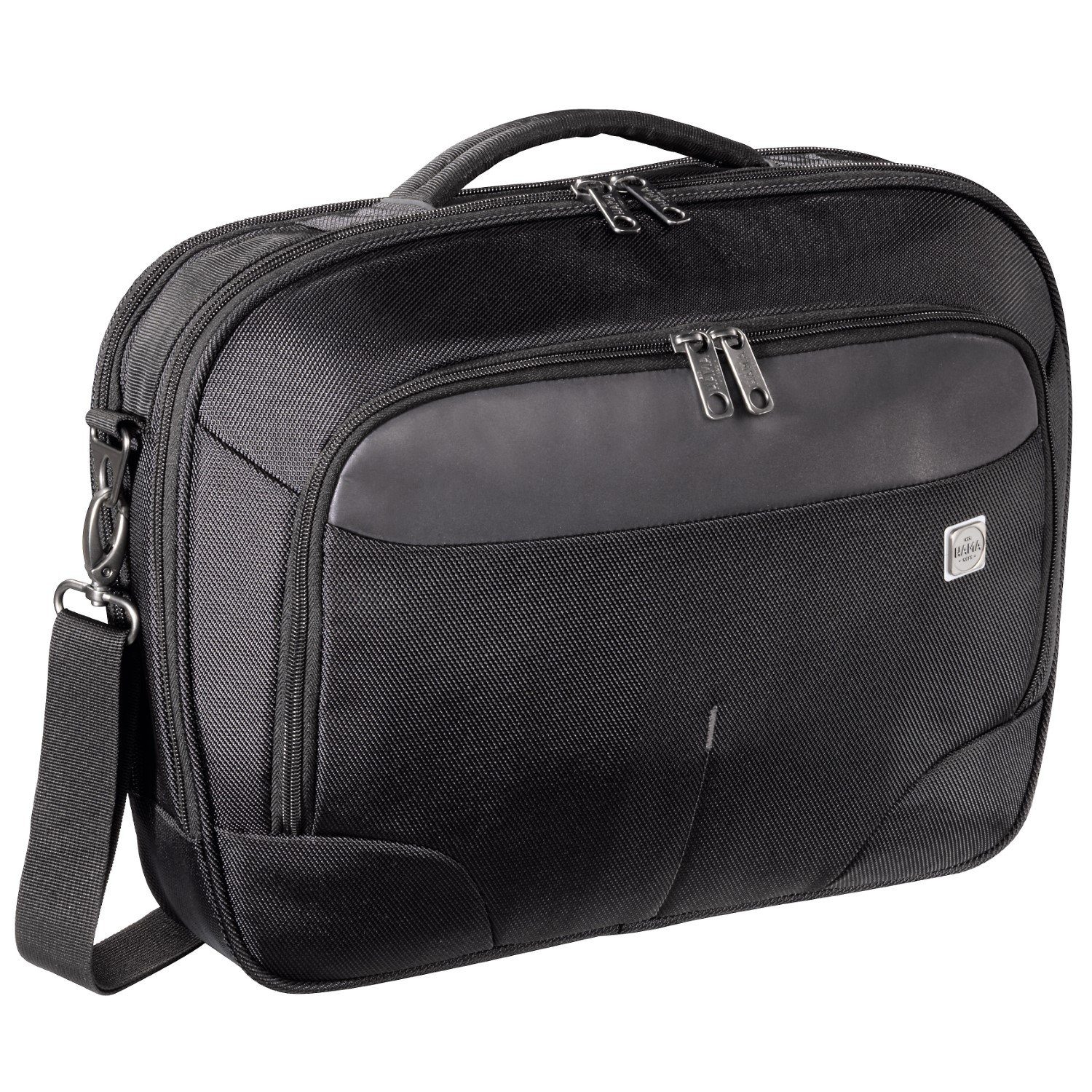 Hama Laptoptasche Notebook-Tasche Frankfurt Laptop-Sleeve Case, Business Hülle Tablet-Fach A4-Ordner Organizer Zubehör Schultergurt
