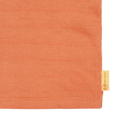 T-Shirt kurzarm, orange für Jungs