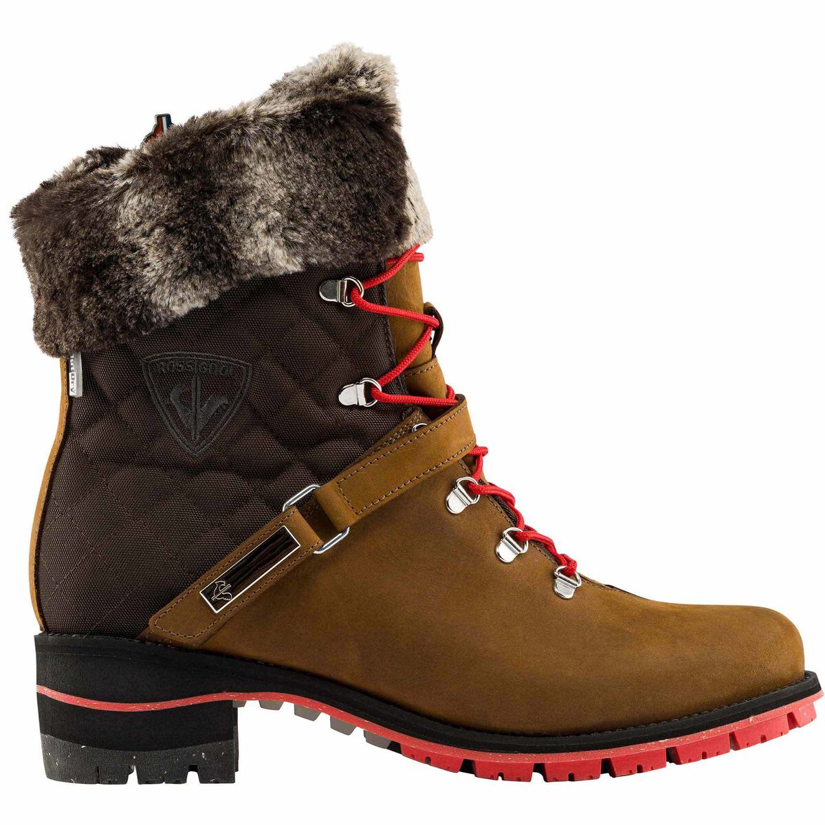 Women's 1907 Megève Nubuck Oil Camel Boots