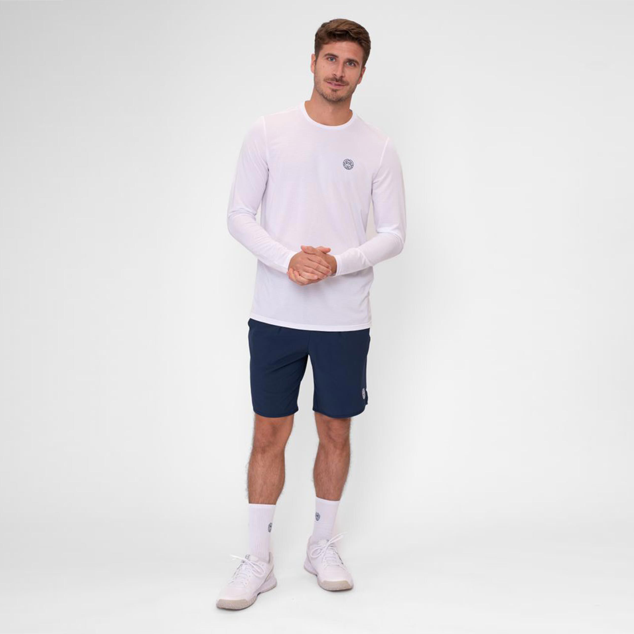 Crew Roundneck Longsleeve Herren - Weiß