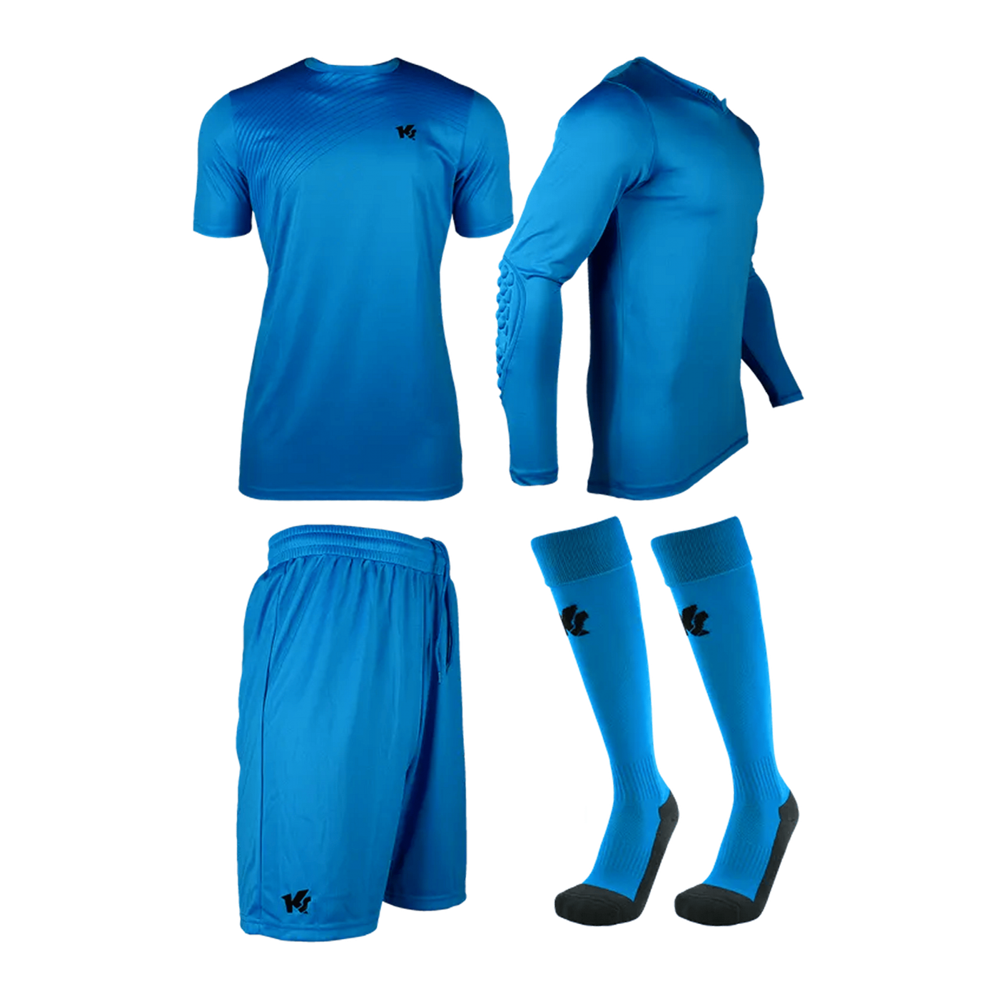 KEEPERsport Torwart Trikot Set Blau F406