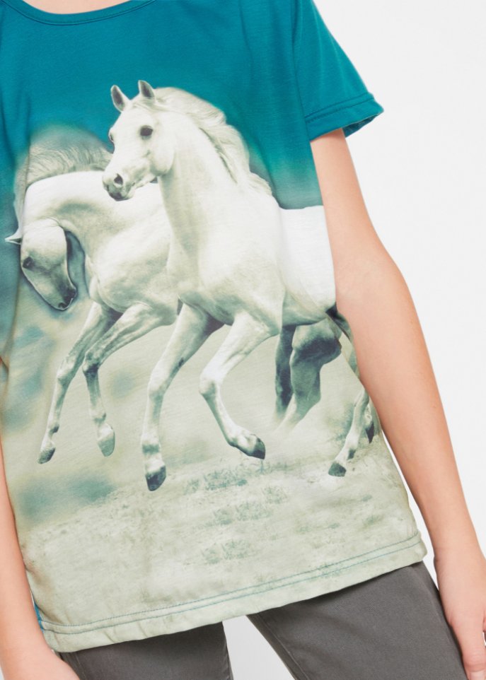 Mädchen T-Shirt mit Fotodruck