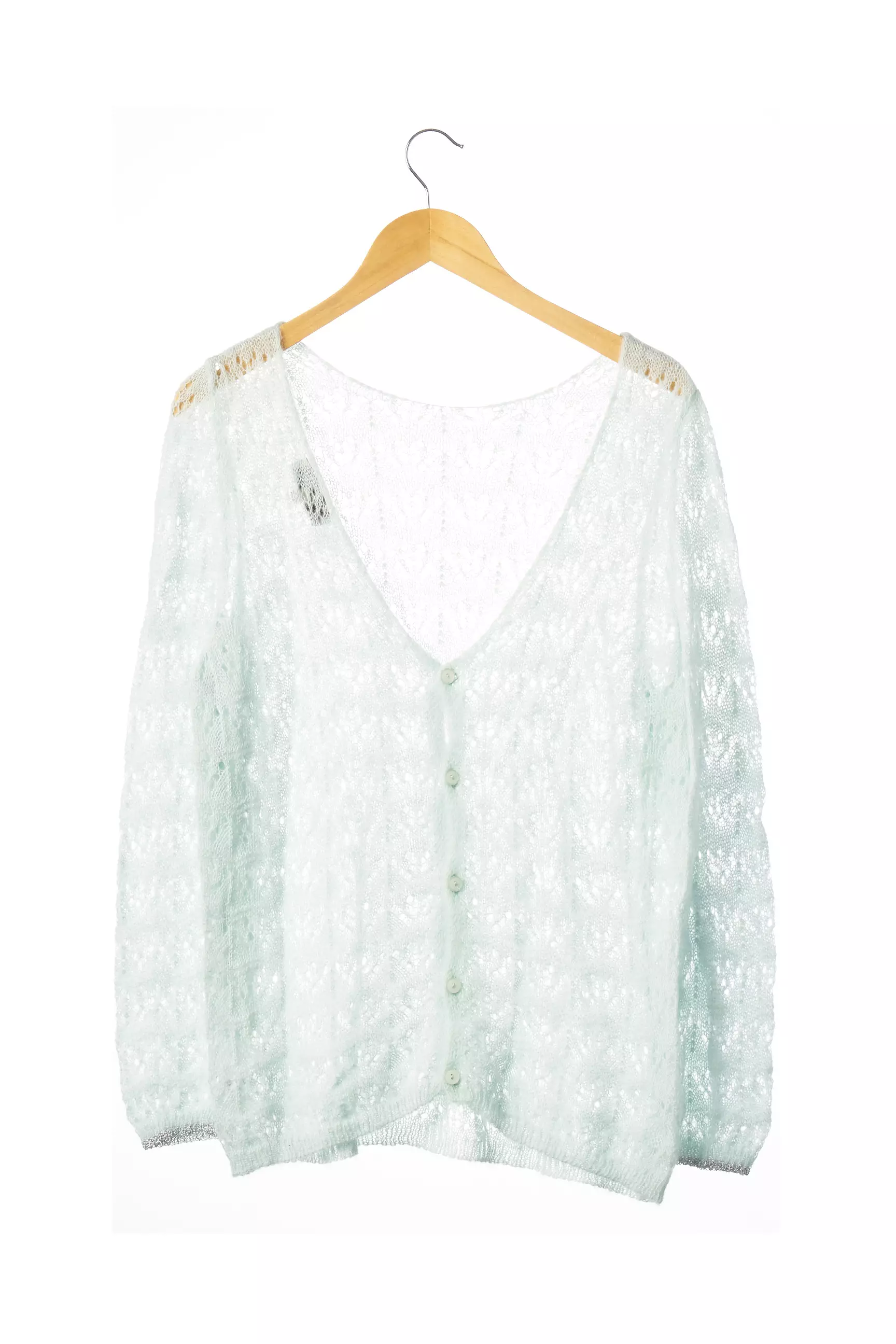 Maison Anje Cardigans Femme couleur bleu