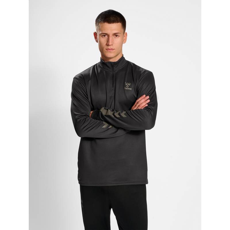 hummel hmlACTIVE PL HALF ZIP Sweatshirt Herren
