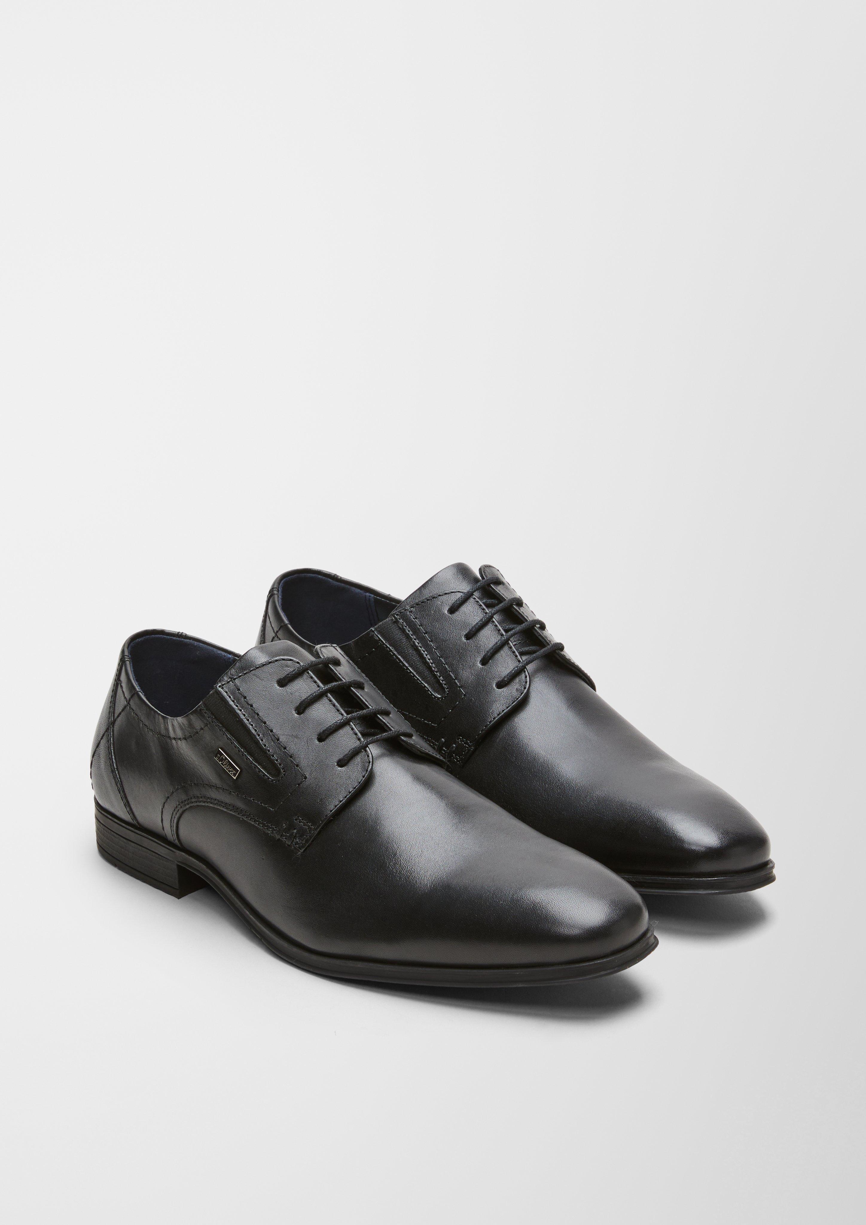 Elegante Schnürer aus Echtleder  6007292-001