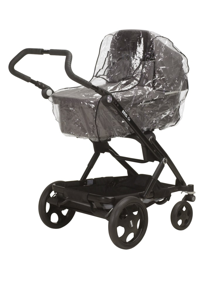 Playshoes Universal-Regen-Verdeck für Kinderwagen/Sportwagen in Transparent günstig kaufen onesize