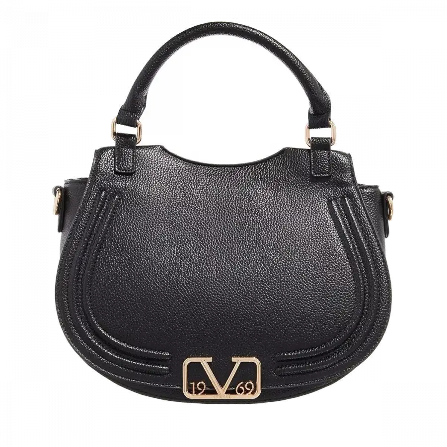 19V69 Italia - 19v69 Italia Handle Bags Kunstleder Black - schwarz