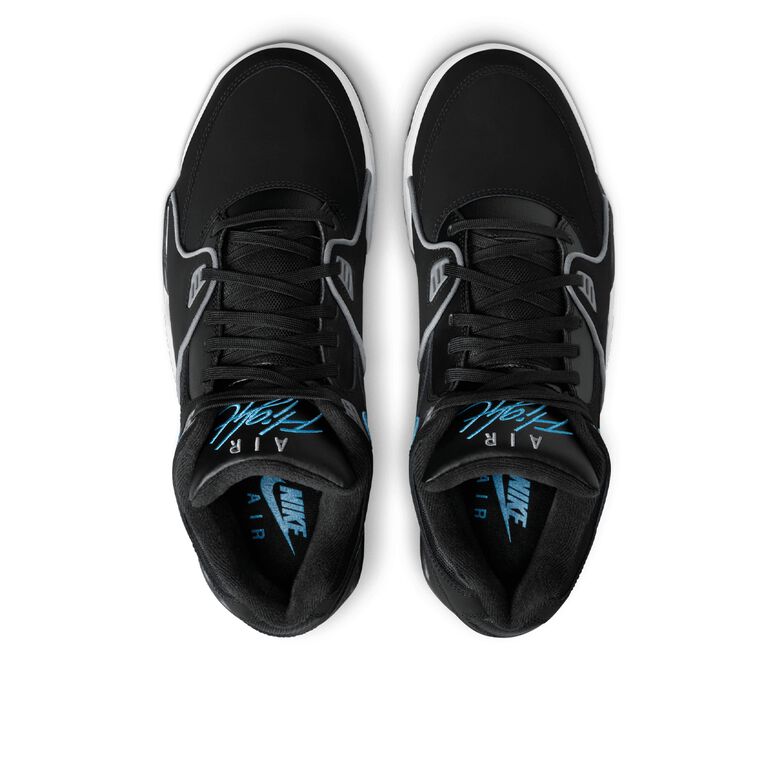 NIKE Air Flight 89 “Black Aqua” black/dusty cactus-white-cool grey
