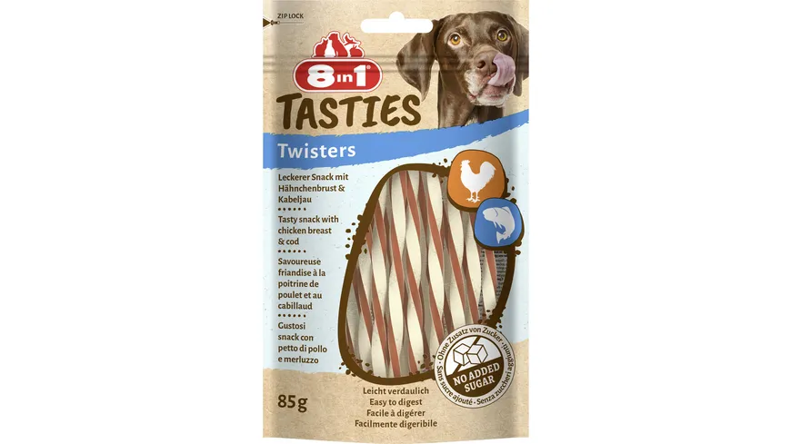 8in1 Tasties Twisters 85 g