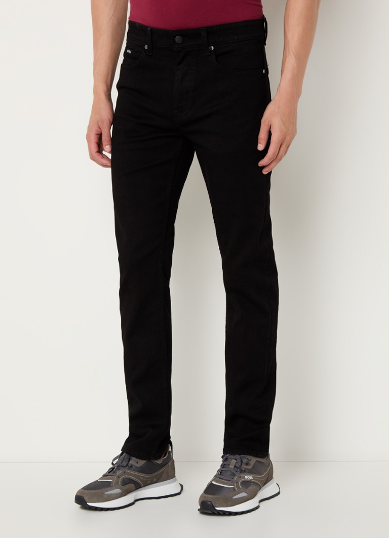 Jean HUGO BOSS H-Delaware croială slim, lavabil colorat