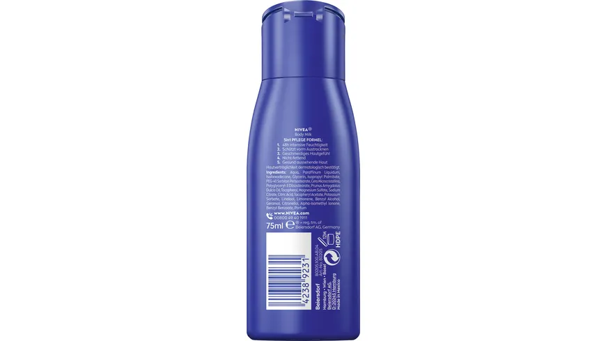 NIVEA Body Reichhaltige Body Milk 75 ml