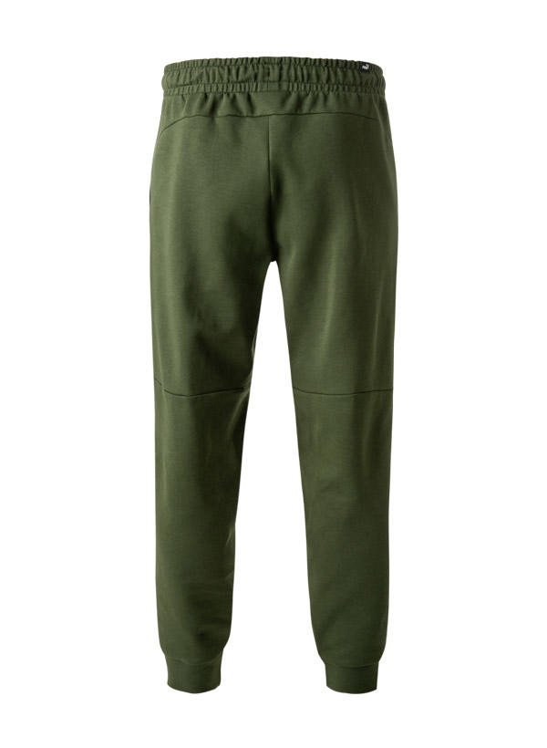 PUMA, Jogpants, Baumwolle, grün