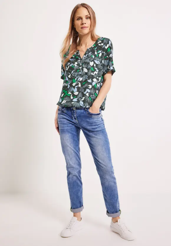 CECIL Bluse mit Blumenmuster