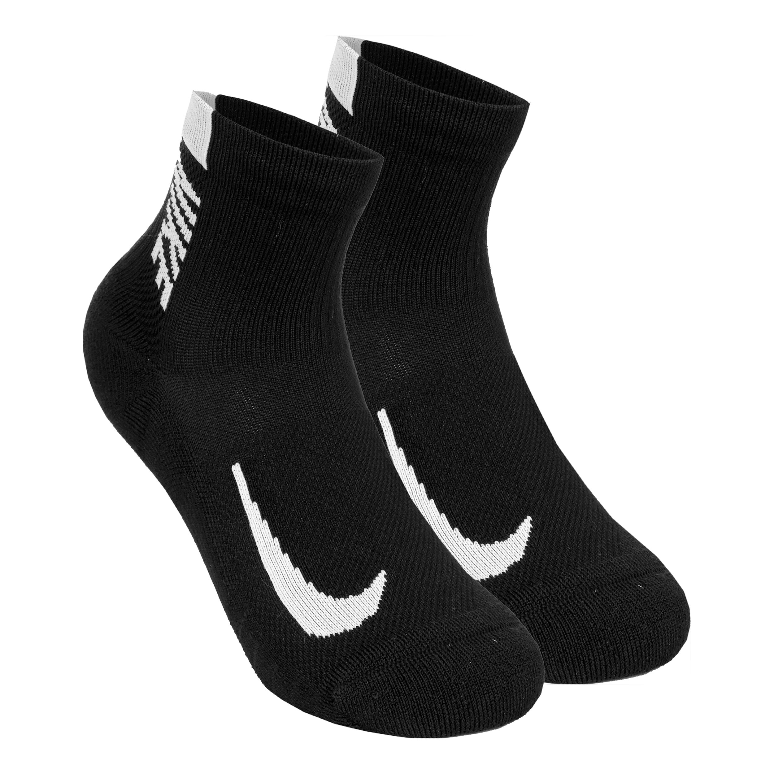 Multiplier Sportsocken 2er Pack - Schwarz, Weiß