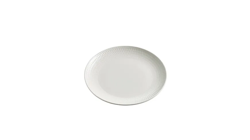 MAXWELL & WILLIAMS Diamonds round Teller rund, 15cm, Porzellan Weiß