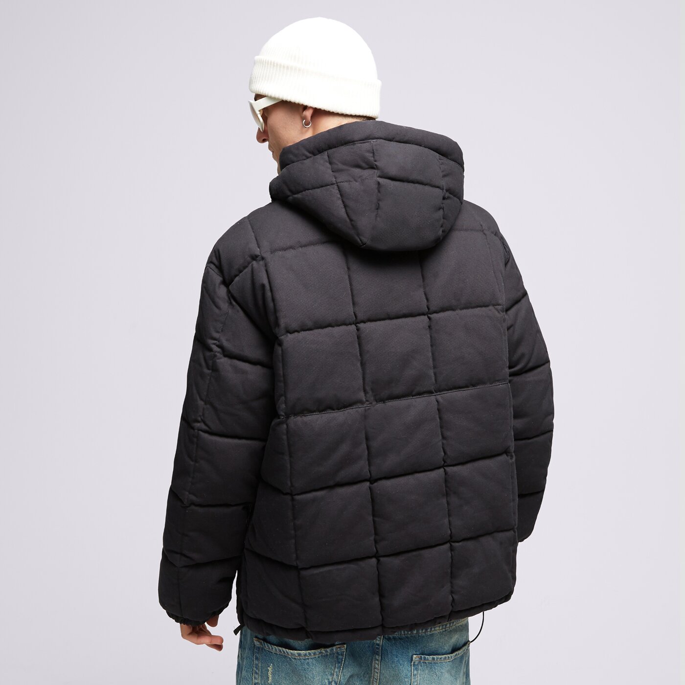TIMBERLAND JACKE WINTER PU PUFFER ANORAK BLACK Schwarz