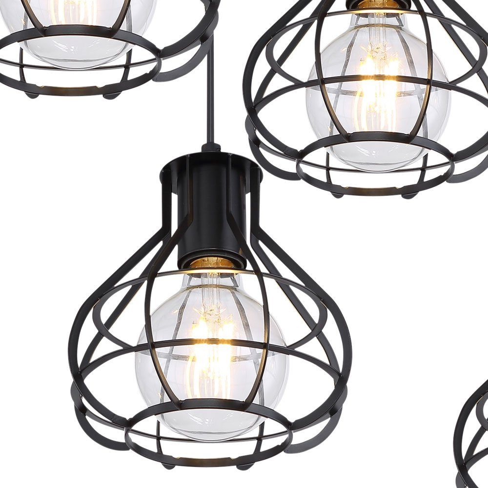 etc-shop Pendelleuchte, Leuchtmittel nicht inklusive, Hängeleuchte Höhenverstellbar Pendelleuchte Esszimmerlampe