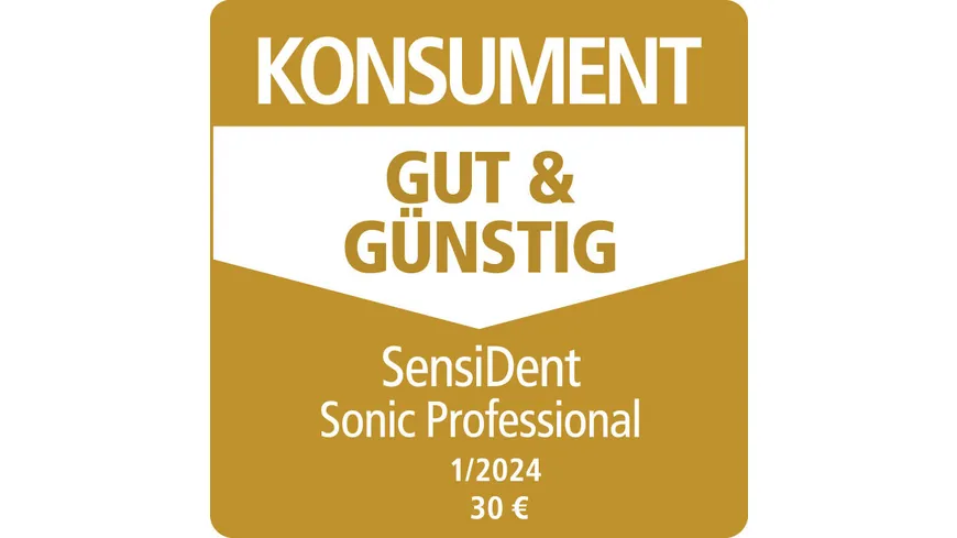 SensiDent Elektrische Zahnbürste Sonic Professional