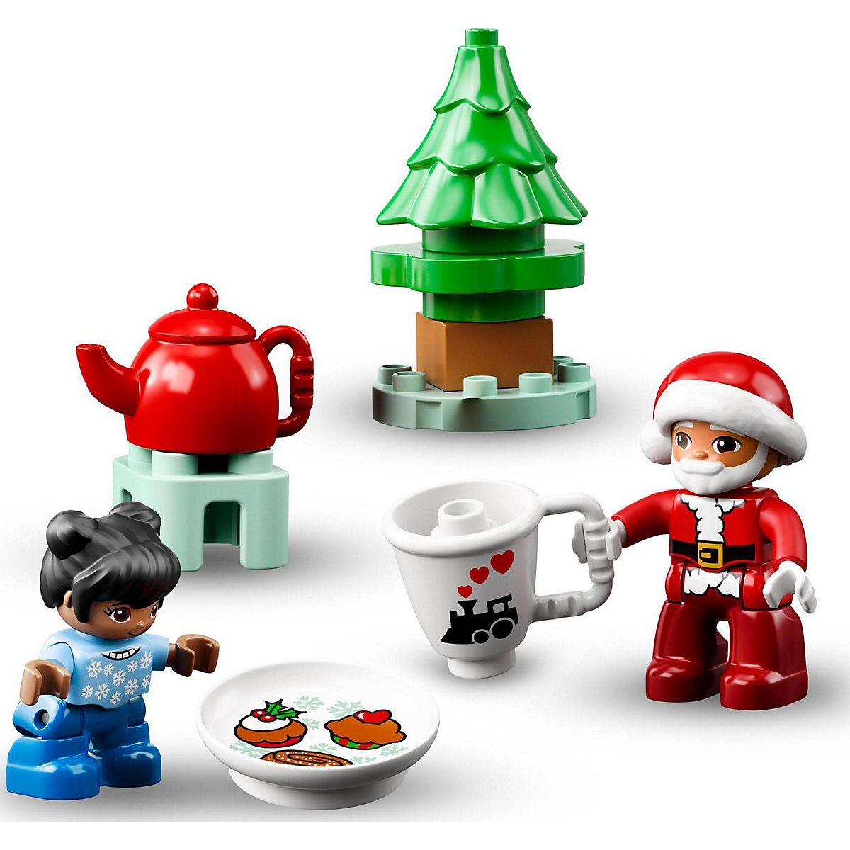 LEGO® DUPLO 10976 Lebkuchenhaus mit Weihnachtsmann
