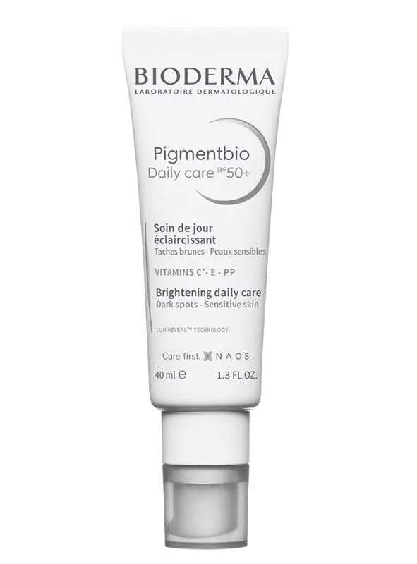 Bioderma Pigmentbio dnevna krema za posvjetljivanje kože SPF50+