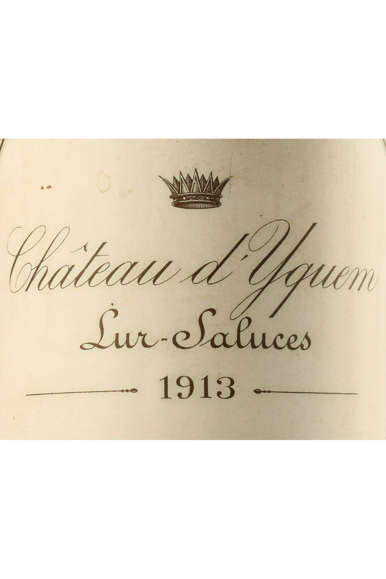Château D'yquem 1913, Sauternes
