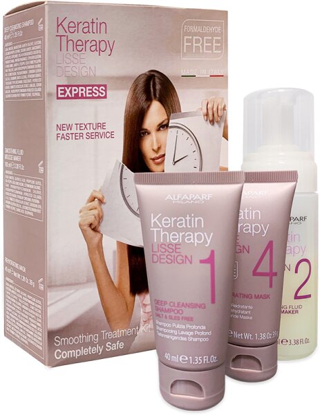 Alfaparf Milano Keratin Therapy Lisse Design Smoothing Treatment Kit Haarpflegeset