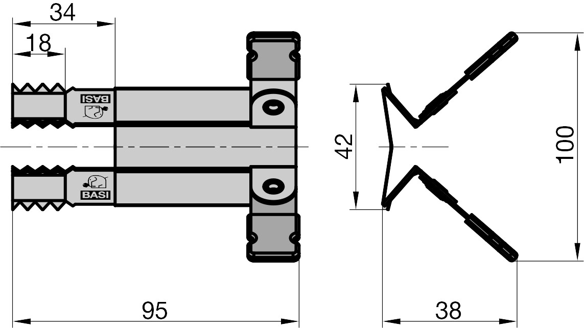 Basi Rollladensicherung RK100