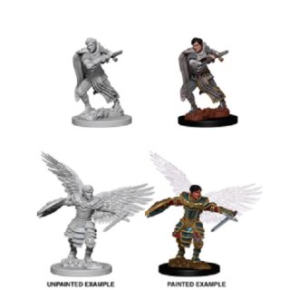 Male Aasimar Fighter: Nolzurs Marvelous Unpainted Minis