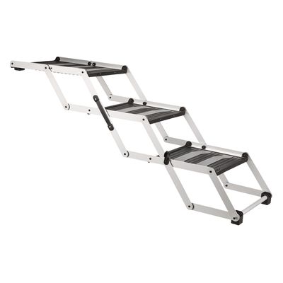 Trixie Friends on Tour 3-stufige Falt-Treppe, Aluminium/TPR