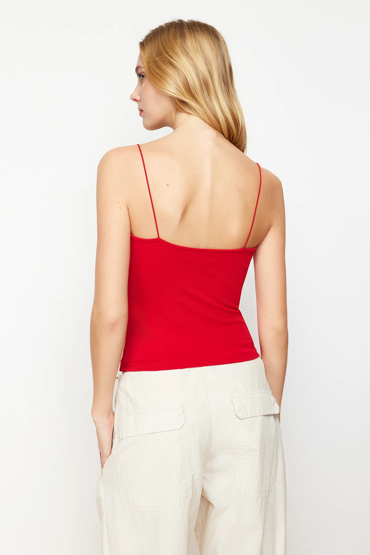 Trendyol Collection  Unterhemd - Rot - Slim Fit