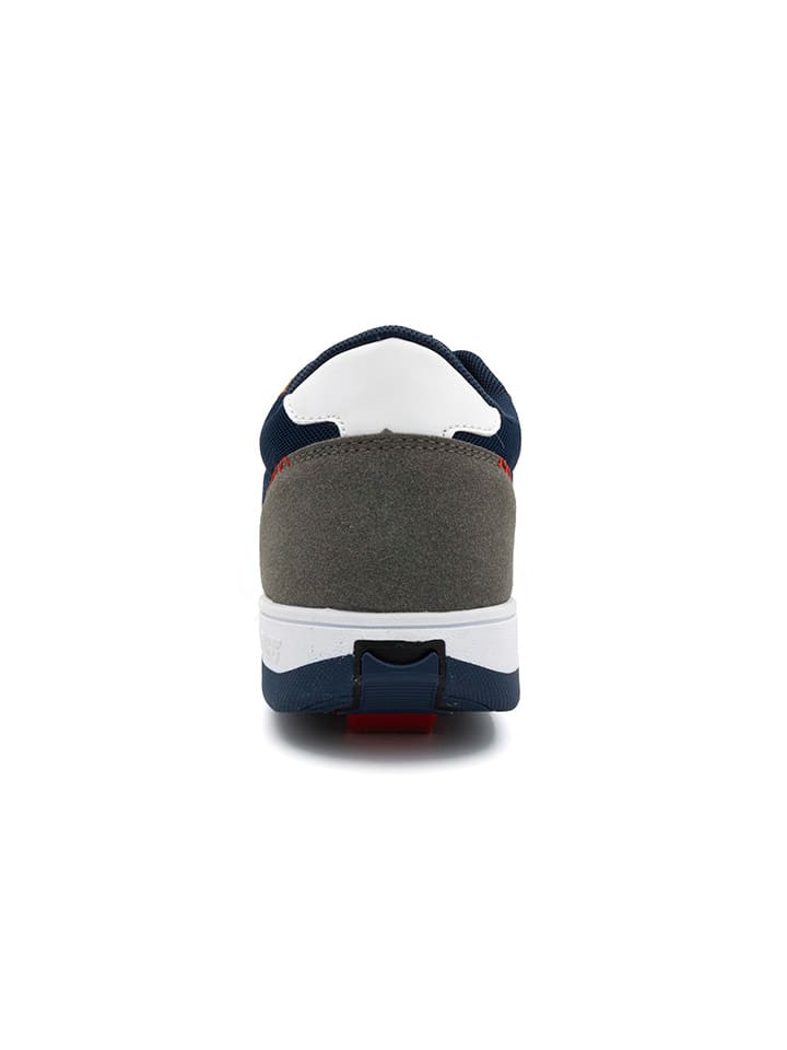 Breezy Rollers Sneakers mit Rollen in Dunkelblau/ Braun günstig kaufen