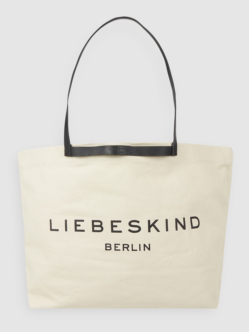 Shopper aus Canvas Modell 'Aurora' in sand