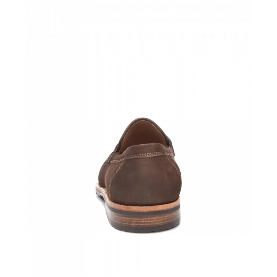 Heinrich Dinkelacker - Loafer WIEN PLAIN BD Nubukleder - braun
