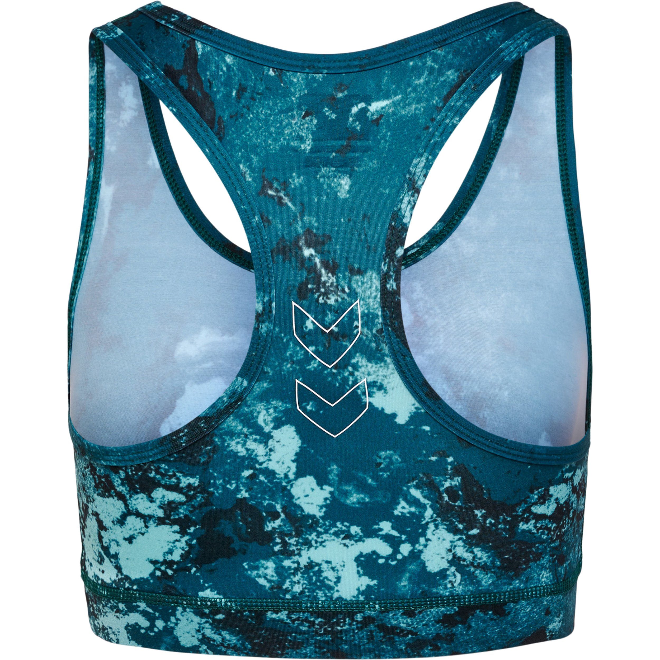 hummel Sport-BH hmlTE DIGI SANDSTORM AOP SPORTS BRA