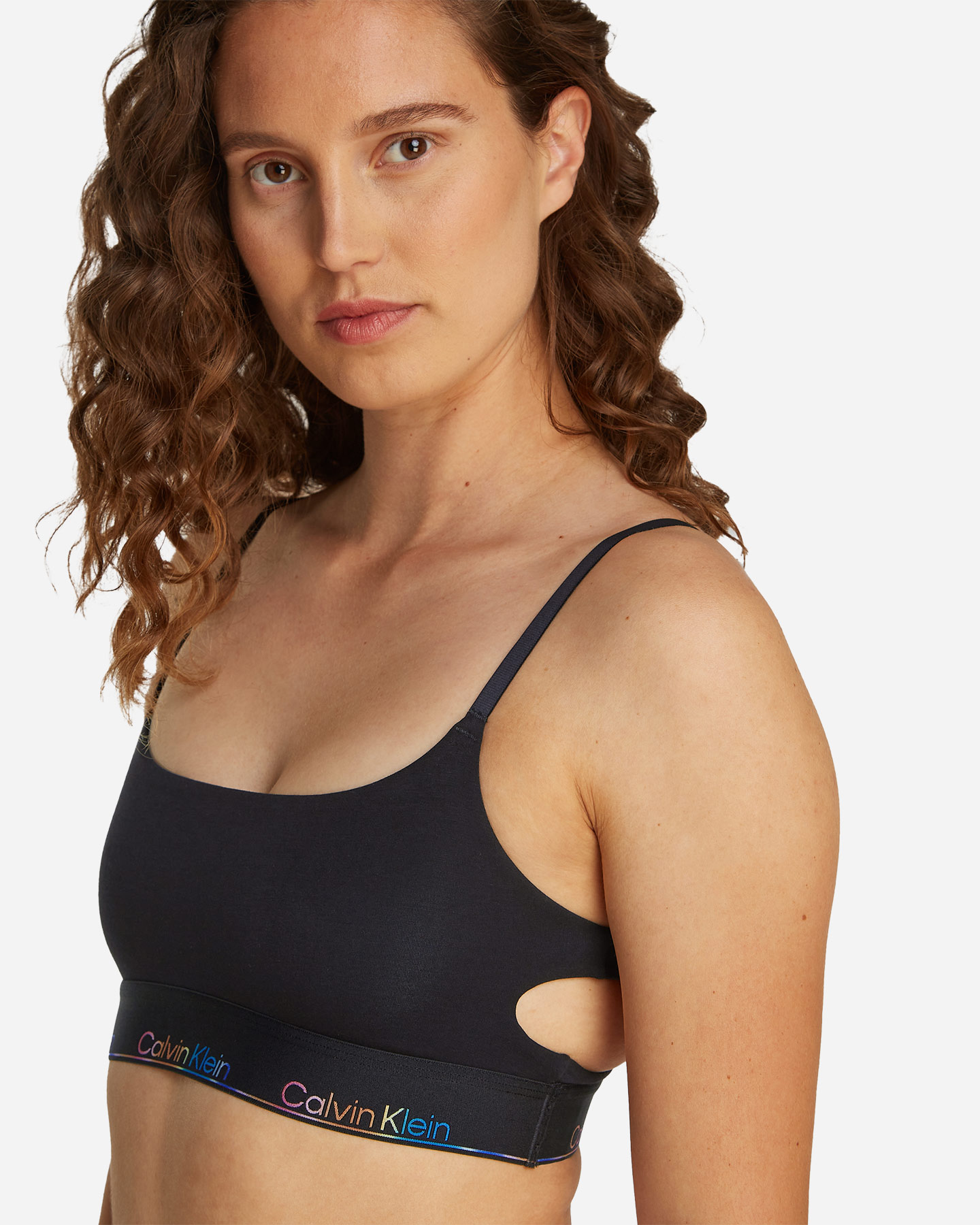 Sutien sport Intimo Calvin Klein Lenjerie intimă Pride fără căptușeală D LV00QF8254-UB1