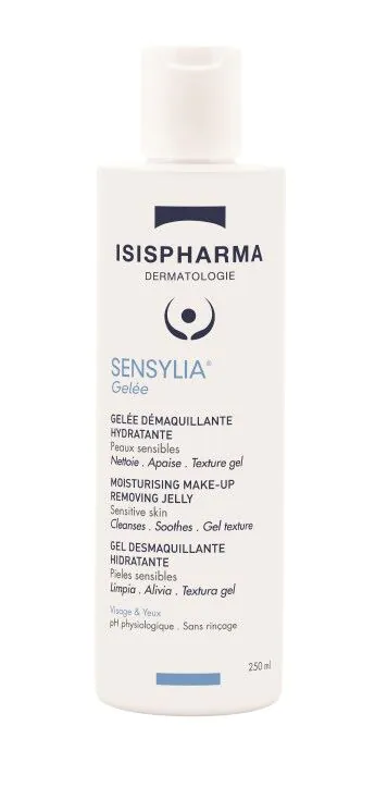 „Isispharma Sensylia Gelee“ – valomoji ir drėkinamoji gelė makiažui valyti jautriai odai