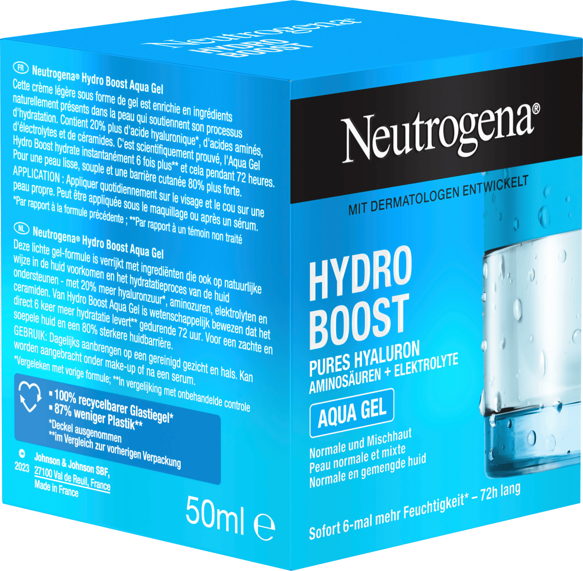 Gesichtsgel Hydro Boost Aqua, 50 ml
