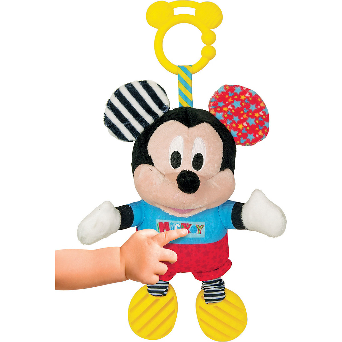 Baby Mickey Plüsch mit Zahnungshilfe