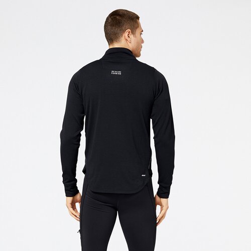 HERREN T-SHIRT NB HEAT GRID HALF ZIP