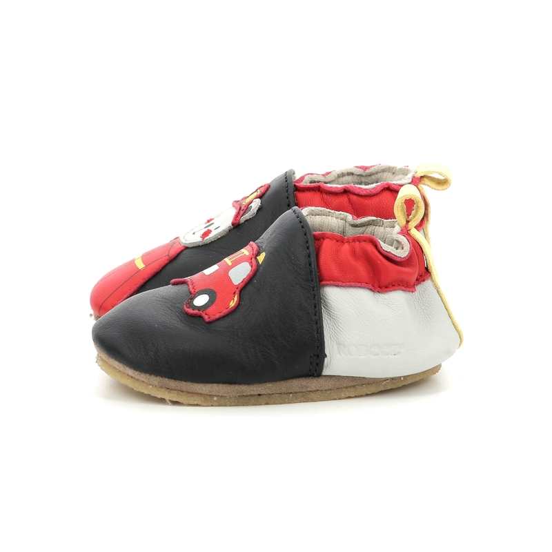 Chaussons cuir tannage vegetal Fireman Crp
