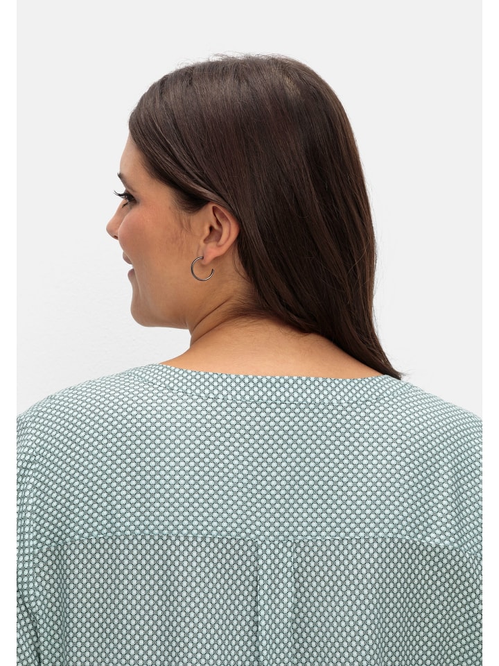 sheego Tunika in mint gemustert günstig kaufen