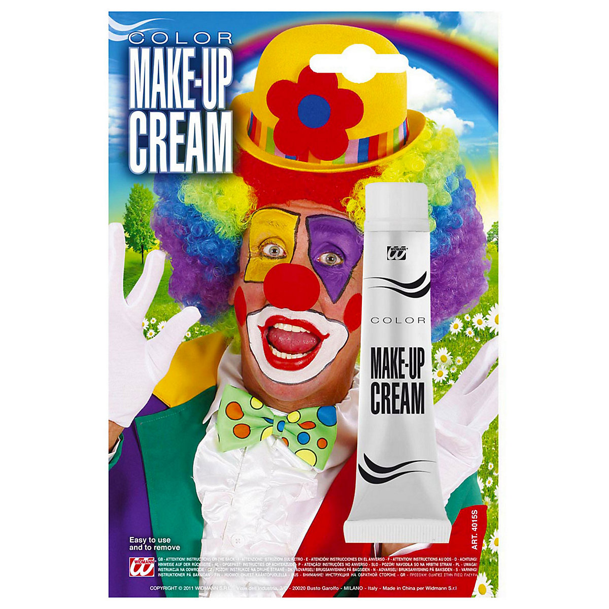Make-up Tube weiß