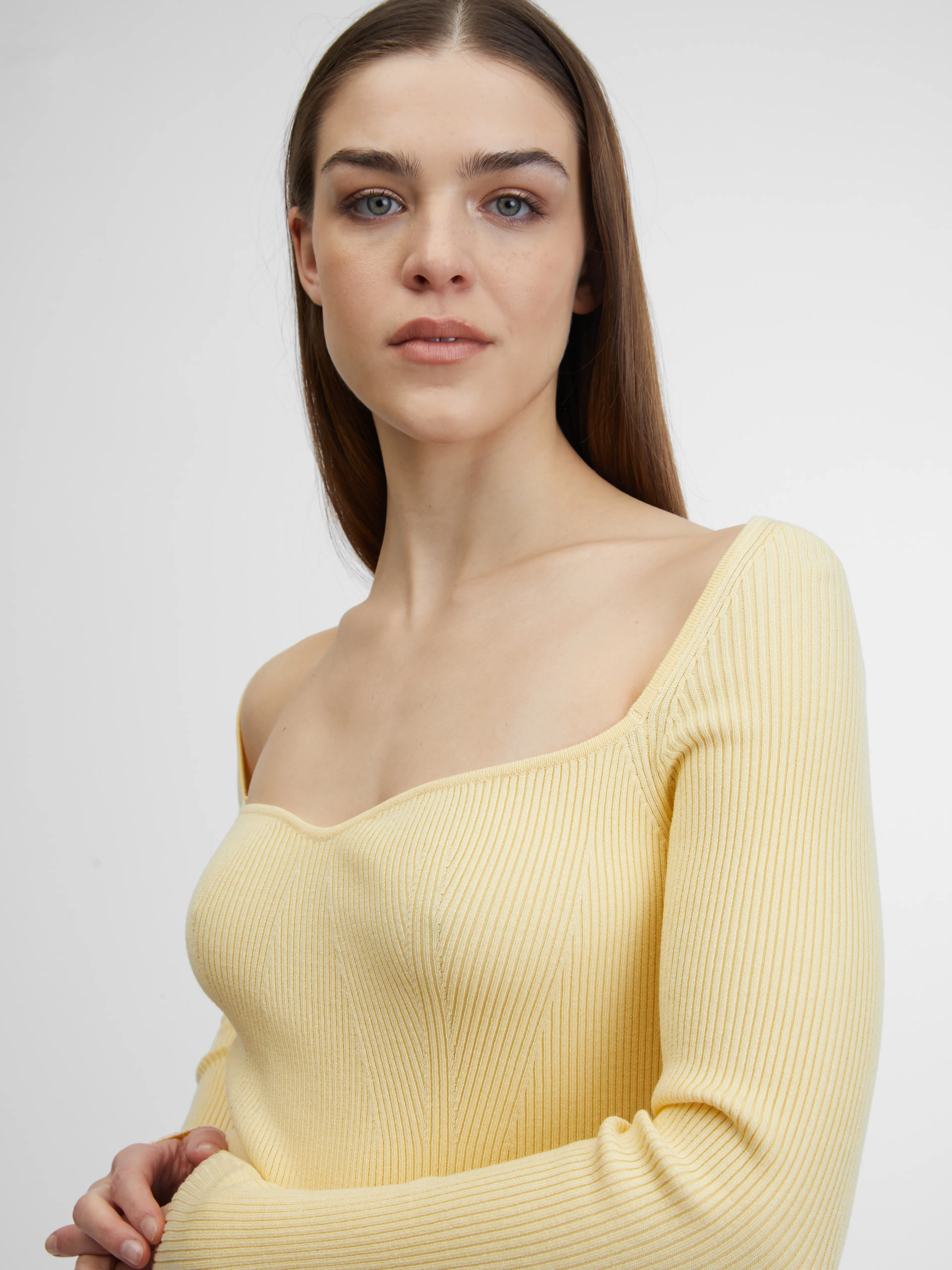 Gelber Damenpullover ORSAY