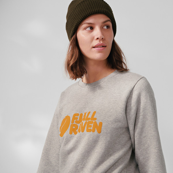 FJÄLLRÄVEN LOGO SWEATER W Damen - Sweatshirt