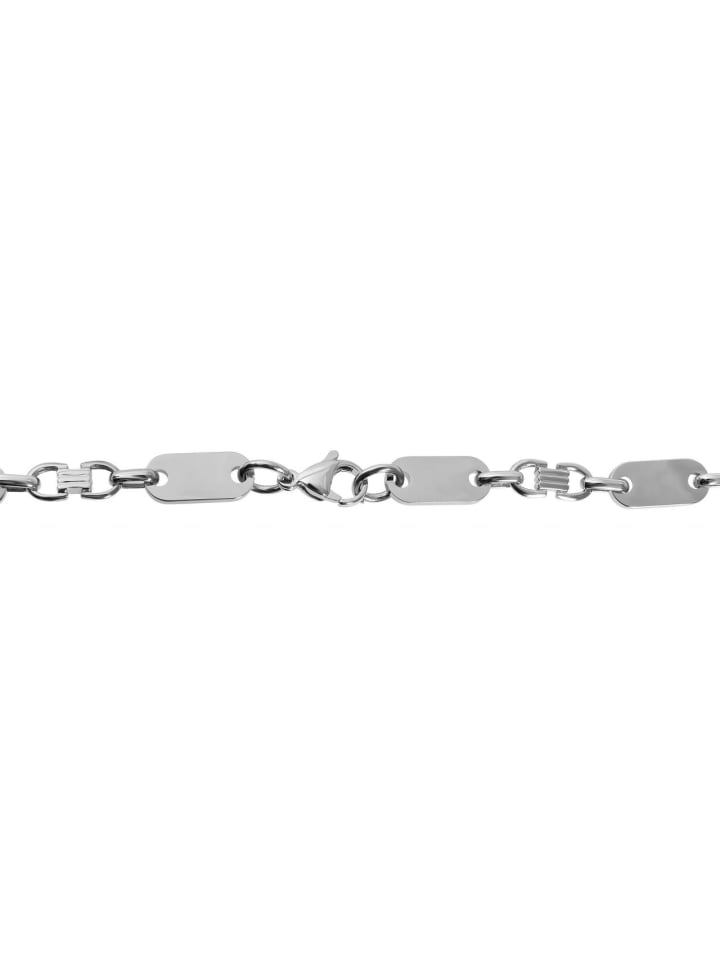 Adeliás Adeliás Neuheit 2025 - Unisex Edelstahl Halskette in silber günstig kaufen