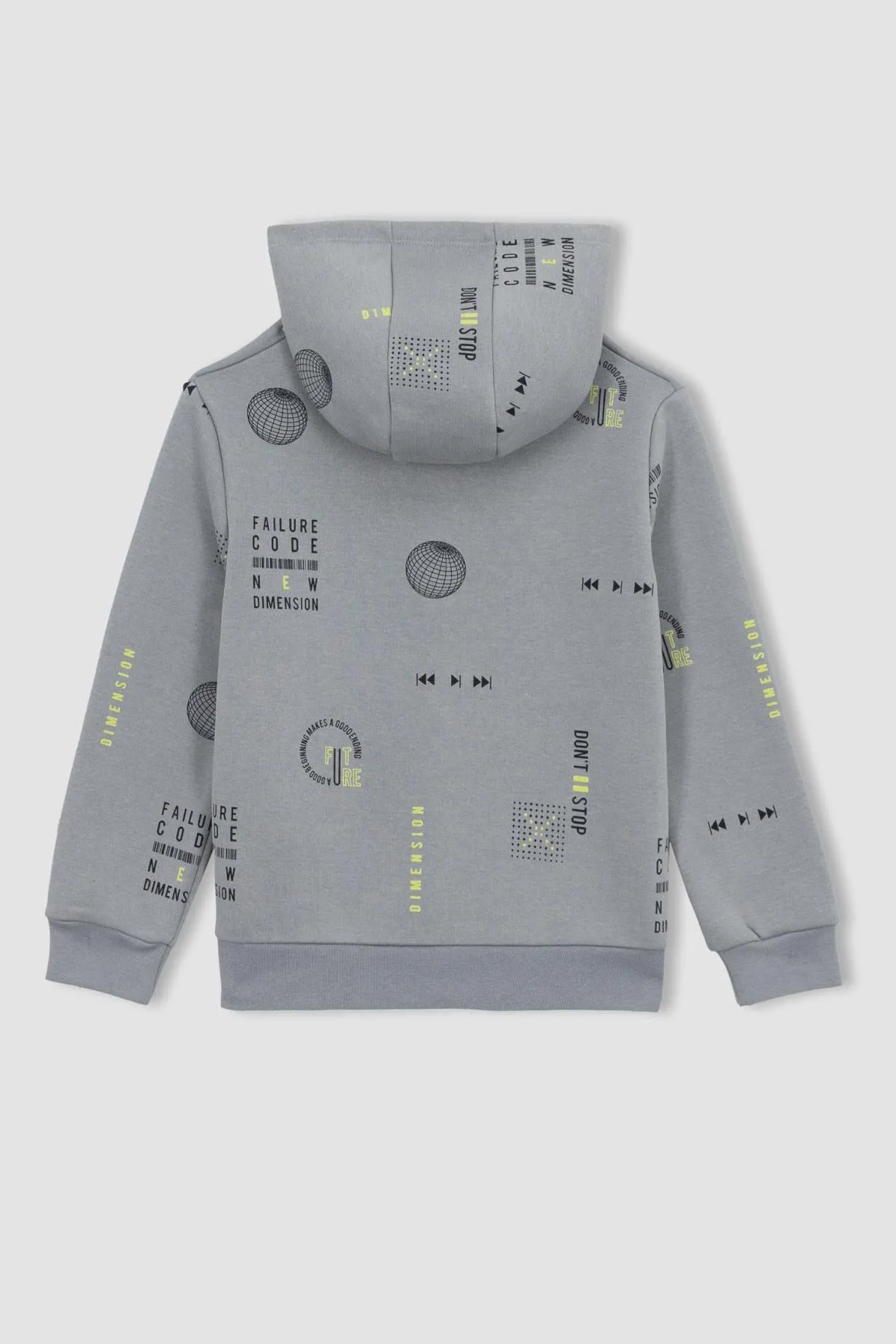 DeFacto  Dickes Kapuzen-Sweatshirt für Jungen in normaler Passform V3307a623sp